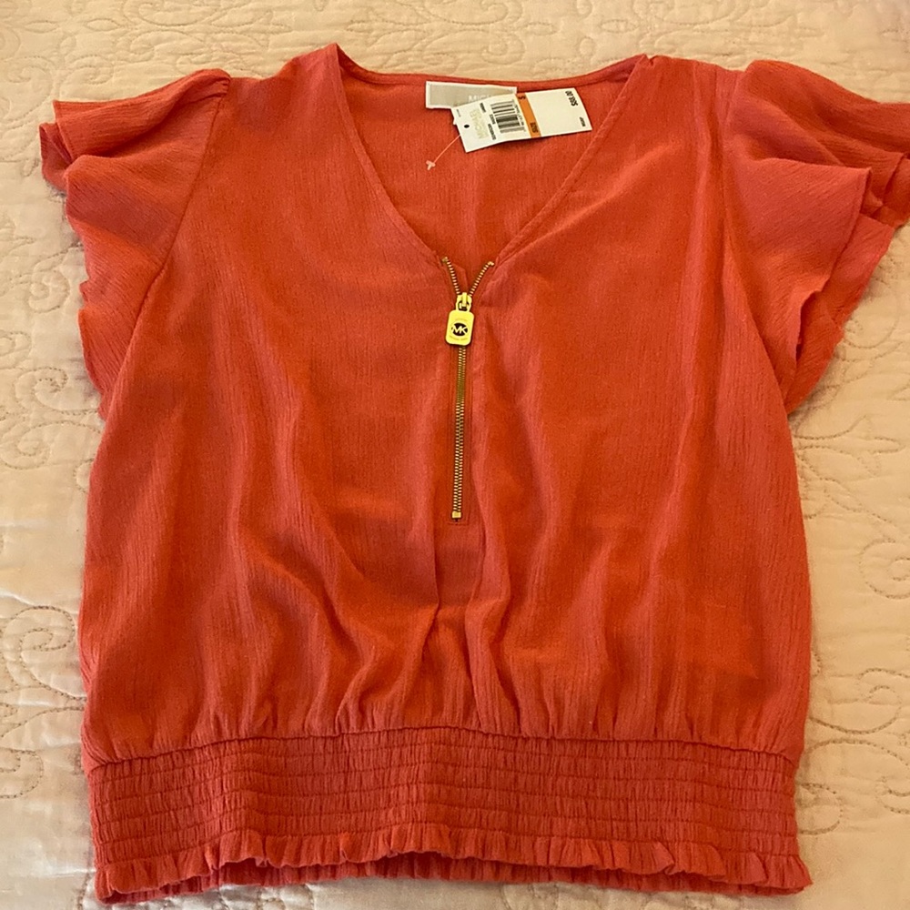 Michael Kors shirt sleeve top